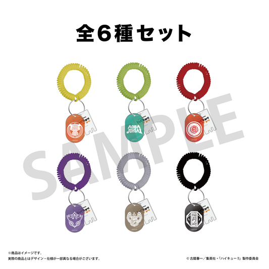 ロッカー風キーチャームBOX（全６種セット）